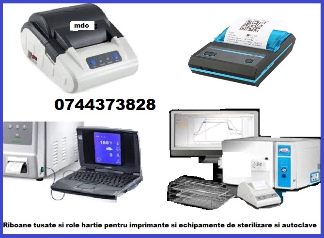 Caseta tusata si rola hartie imprimante medicale de sterilizare, autoc, Sector 1 - Bucuresti - imagine 1 - popic.ro