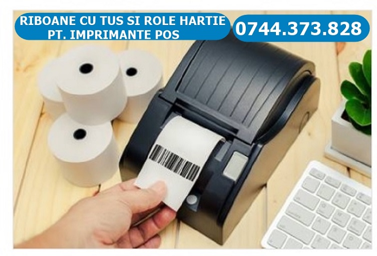 Ribon si Role hartie ptr. imprimante POS matriciale offset si termic c, Sector 1 - Bucuresti - imagine 2 - popic.ro
