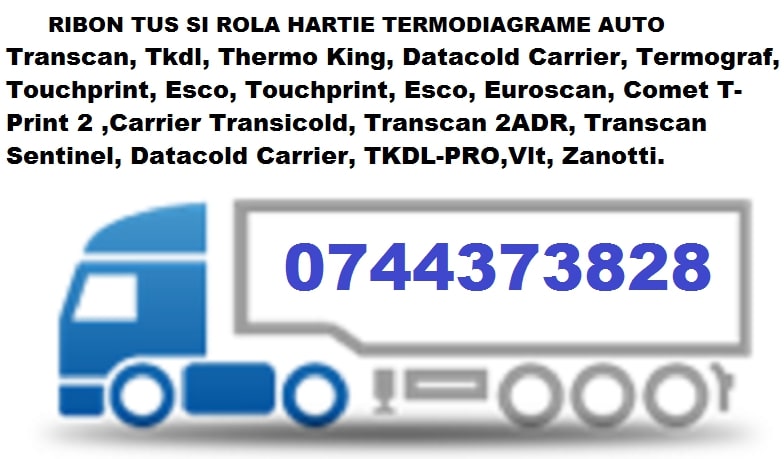 Banda tus rola hartie pentru inregistrator Transcan si Thermo King, Ca, Sector 1 - Bucuresti - imagine 1 - popic.ro