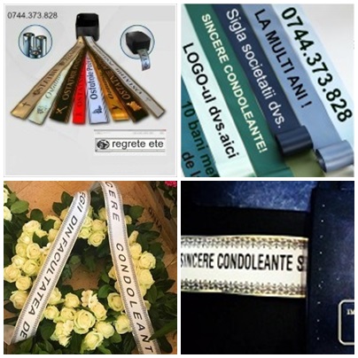 Imprimanta scriere mesaj panglica florara si funerara., Sector 1 - Bucuresti - imagine 1 - popic.ro