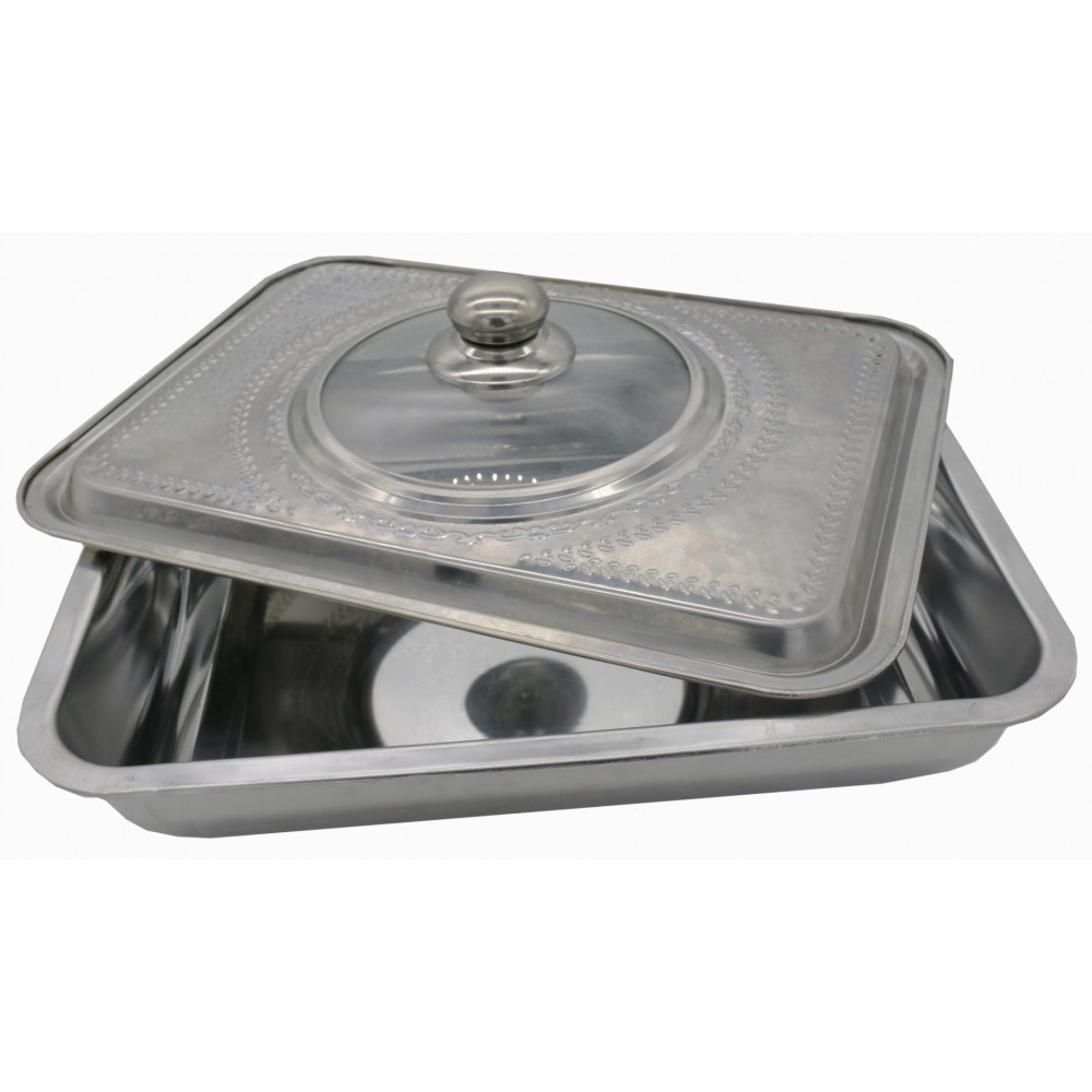 Tava cuptor Cooking by Heinner, cu capac, inox, 39x29x7 cm, Sector 1 - Bucuresti - imagine 1 - popic.ro