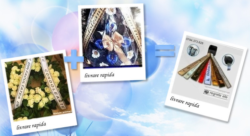 Imprimanta mesaj banda florala si funerara, Sector 1 - Bucuresti - imagine 1 - popic.ro