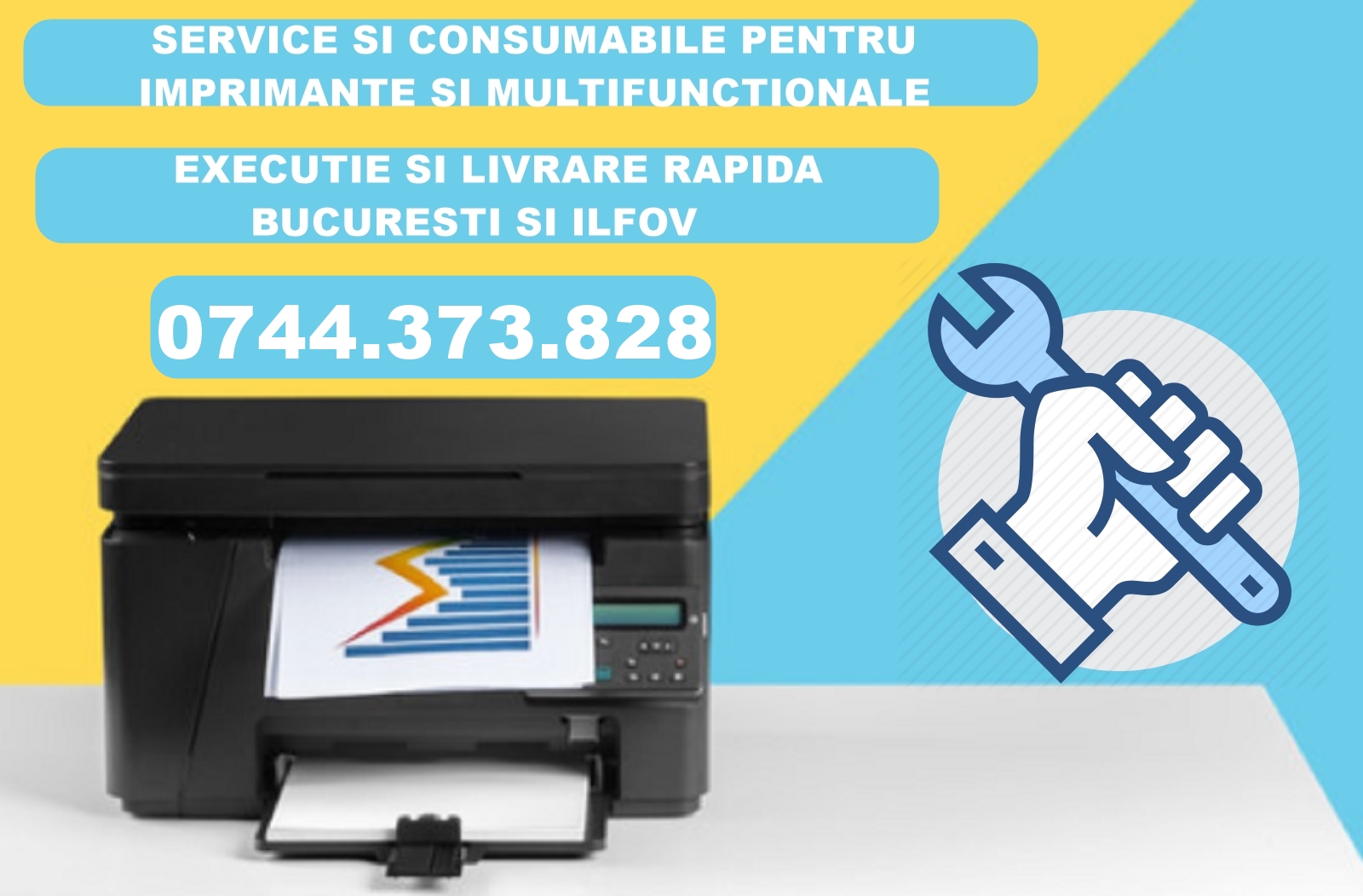 Servicii de reparatii imprimante, multifunctionale la sediul societati, Sector 1 - Bucuresti - imagine 1 - popic.ro