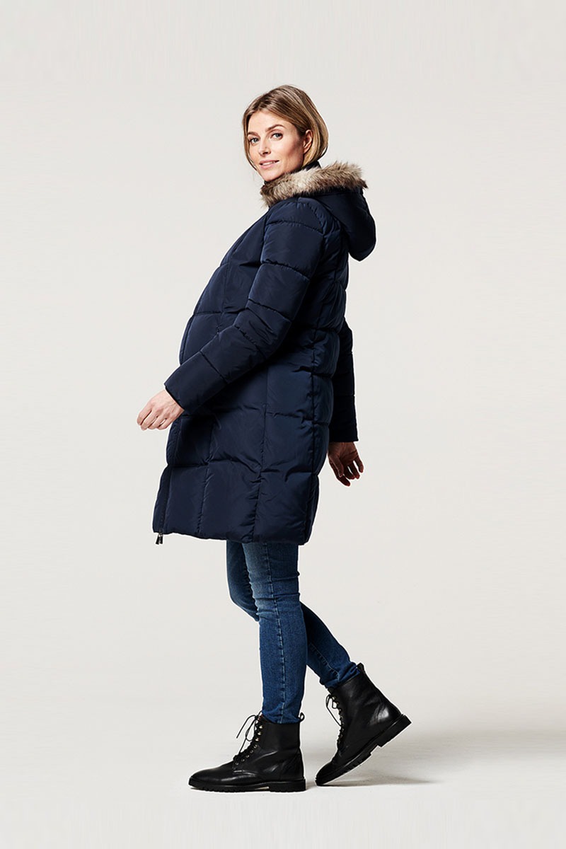 Geaca pentru gravide 3in1 impermeabila bleumarin, Sibiu - Sibiu - imagine 1 - popic.ro