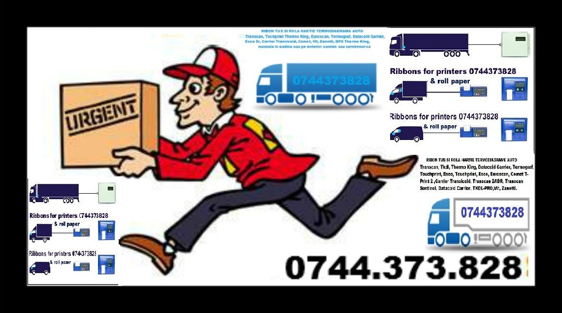 Cartus tusat si Rola hartie TRANSCAN, TOUCHPRINT THERMO KING, DATACOLD, Sector 1 - Bucuresti - imagine 1 - popic.ro