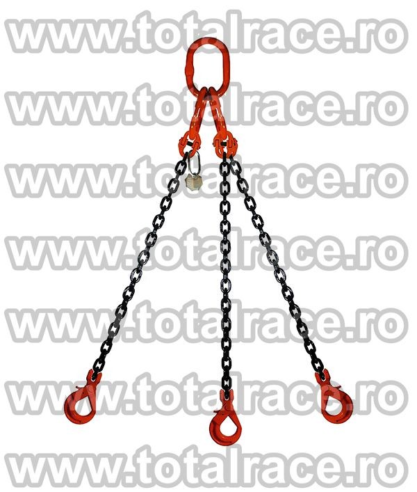 Sistem de ridicare din lanturi cu 3 brate cu carlige cu ochi, Giurgiu - Giurgiu - imagine 1 - popic.ro