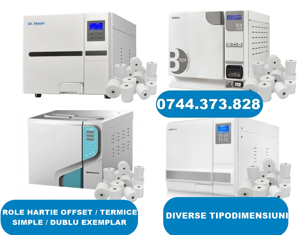 Rola hartie pt. autoclave si sterilizatoare Dr. Mayer, Euronda, Nsk, Sector 1 - Bucuresti - imagine 1 - popic.ro