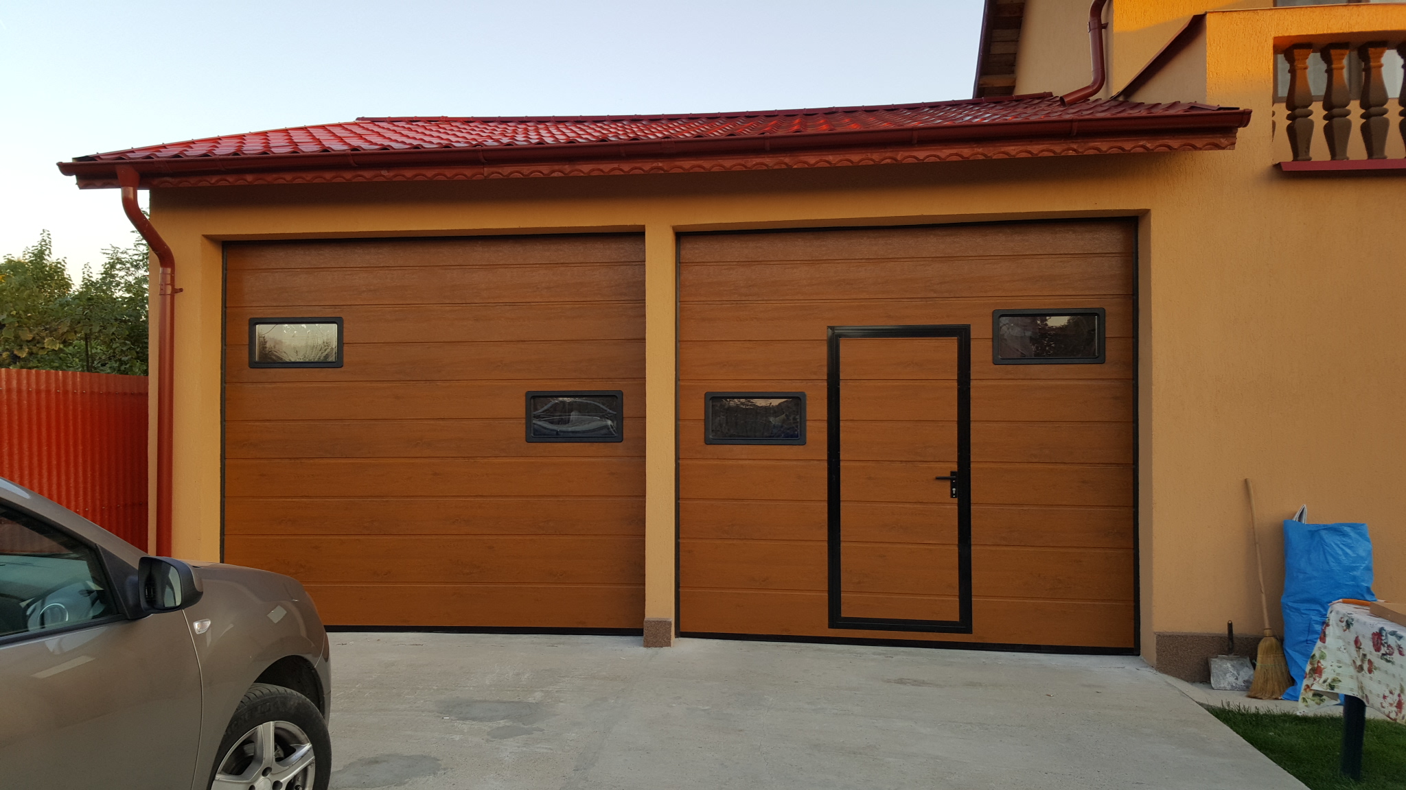 Usi garaj sectionale cu motor slatina,bals,corabia,caracal,draganesti, Slatina - Olt - imagine 4 - popic.ro