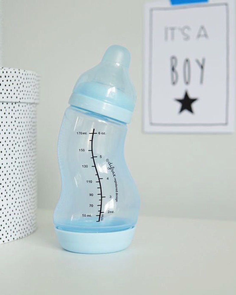 Biberon nou-nascut cu tetina cu scurgere lenta 170 ml, Iași - Iasi - imagine 1 - popic.ro