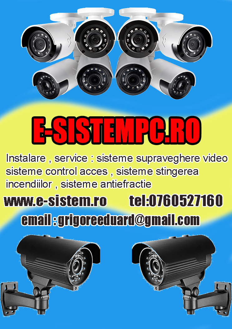 Sisteme Securitate si Supraveghere Video, Sector 1 - Bucuresti - imagine 1 - popic.ro