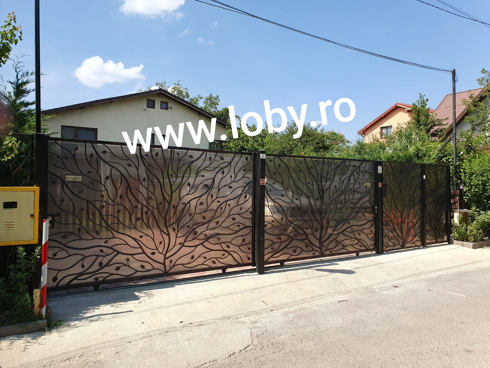 Porti si garduri din fier forjat AMPRENTAT, Otopeni - Ilfov - imagine 1 - popic.ro