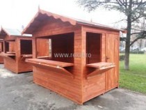 Casute de lemn pentru targuri dimensiuni: 2.80m x 2.00m, Timișoara - Timis