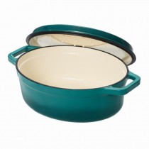 Cratita semiovala din fonta emailata Cooking by Heinner ✔️, Sector 1 - Bucuresti