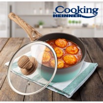 Caserola Cooking by Heinner Green Nature, cu capac, aluminiu, 18x8cm, Sector 1 - Bucuresti