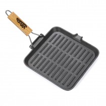 Tigaie grill Vanora, fonta, 25 x 4.7 cm✔️ vandut de olishop.ro, Sector 1 - Bucuresti