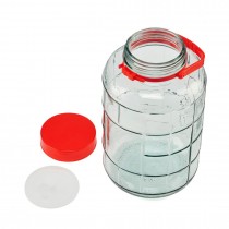 Borcan muraturi 5 litri din sticla cu capac de plastic pentru muraturi, Sector 1 - Bucuresti