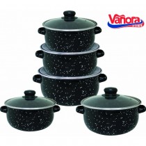 Set oale gatit Vanora Home Petra, emailat, 10 piese ✔️otel, Sector 1 - Bucuresti