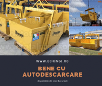 Bena pentru macara cu autodescarcare Cupa basculabila Bene metalice, Brașov - Brasov