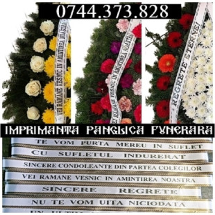 Imprimanta scriere panglica funerara si florala  !!, Sector 1 - Bucuresti